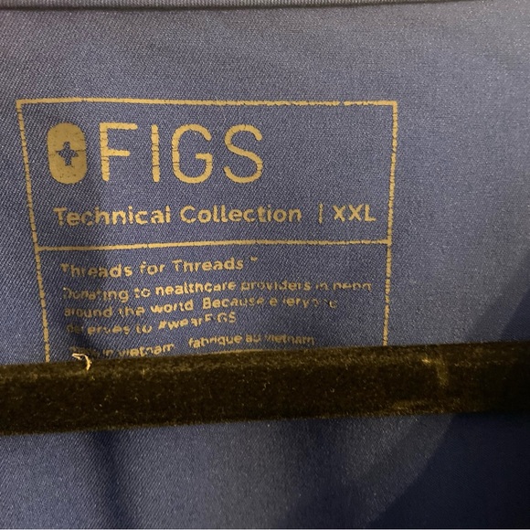 Figs set Electric blue size XXLT - Picture 4 of 10